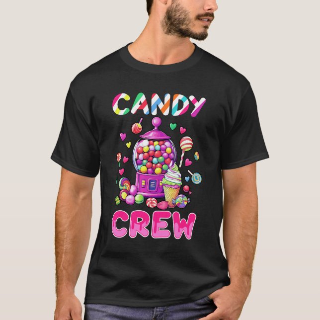 Cute Candy Crew Dekorations Sweets Candy Squad Gi T Shirt (Framsida)