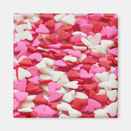 Cute Candy Heart Mönster Magnet