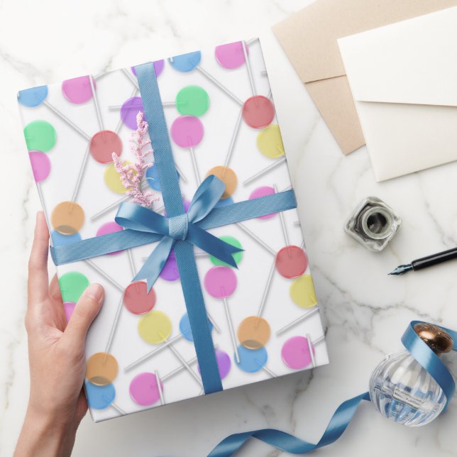 Cute candy party golollipop presentpapper (Gifting)