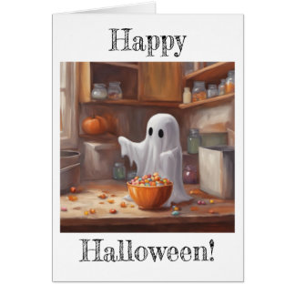 Cute Candy Thief Card OBS Kort