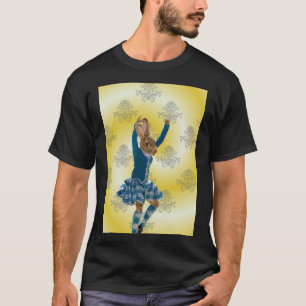 Cute caner Scottish Highland dancer Tee