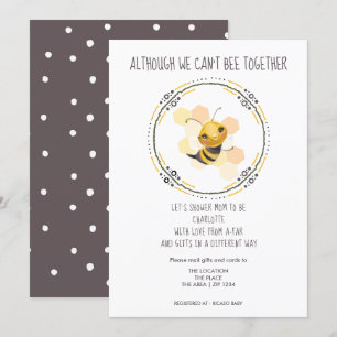 Cute Cant Is Together Baby Shower by Mail Inbjudningar
