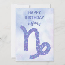 Cute Capricorn Astrology Anpassningsbar Grattis på