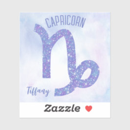 Cute Capricorn Astrology - Personlig - bärbar dato Klistermärken