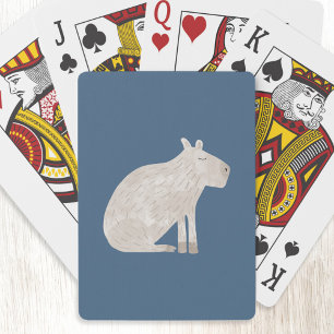 Cute Capybara Casinokort