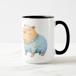 Cute Capybara i Pajamas Mugg