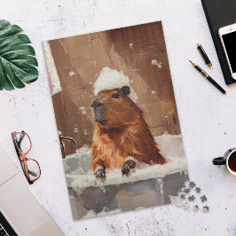 Cute Capybara in Bubble Bath Jigsaw Puzzle Pussel