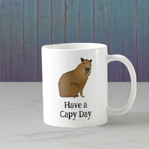 Cute Capybara Kaffemugg