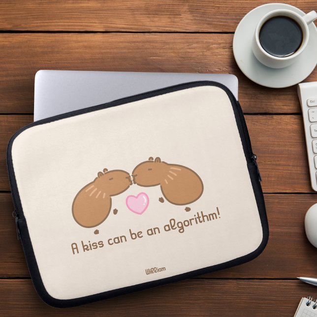 Cute Capybara lite Personlig Laptop Fodral (Skapare uppladdad)