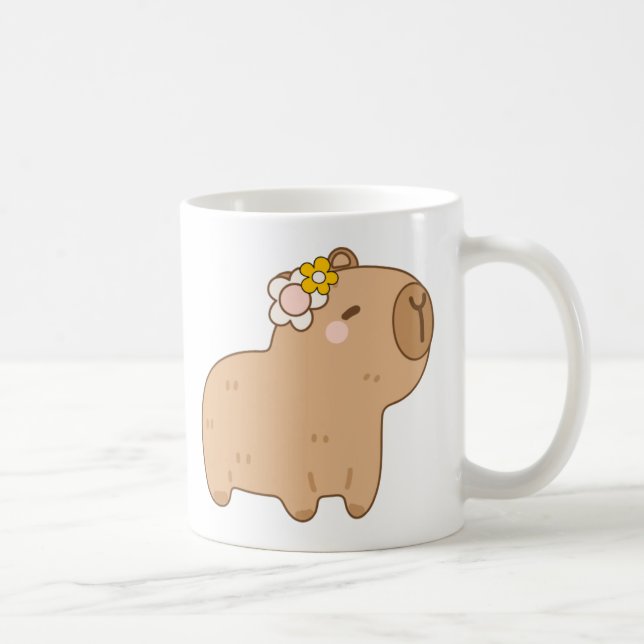 Cute Capybara Mugg (Höger)