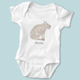 Cute Capybara Personlig T Shirt