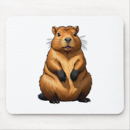 Cute Capybara Rodent Animal Illustration Musmatta