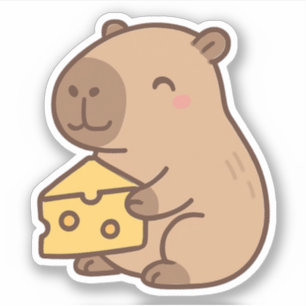 Cute Capybara Vinyl Stickers Klistermärken