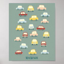 Cute Car-Personlig Poster