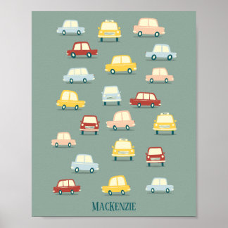 Cute Car-Personlig Poster