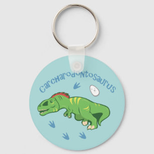 Cute Carcharodontosaurus Nyckelring