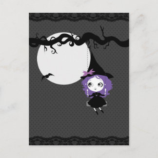 Cute Card för happy halloween Vykort
