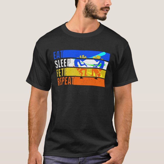 Cute Carnival Bacchanal Fete Apparel T Shirt (Framsida)