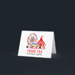 Cute Carnival Circus Show Clowns Ballowns Birthday Tack Kort<br><div class="desc">Cute Carnival Circus Show Clowns Ballowns Birthday Tack du Card</div>