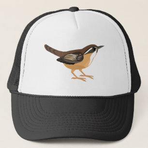 Cute Carolina Wren Truckerkeps