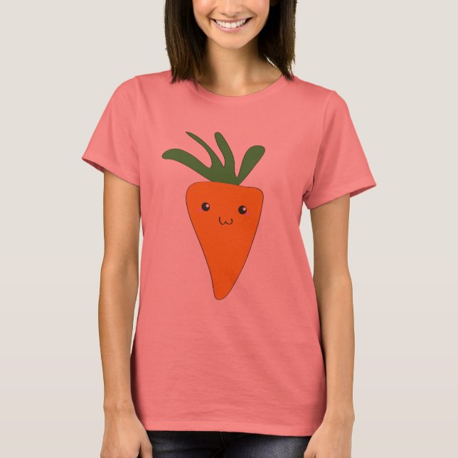 Cute carrot t-shirt (Framsida)