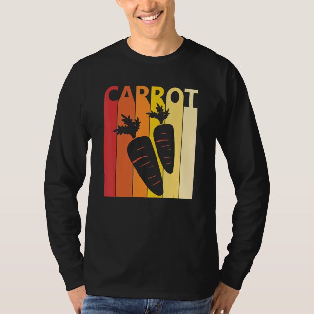 Cute Carrot T Shirt (Framsida)