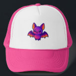Cute Cartoon Bat with Vibrant Purple Wings and Big Keps<br><div class="desc">Add charm and a splash of color with this adorable cartoon bat design. Featuring a round, purple bat with playful orange and yellow gradients on its ears and wings, plus large expressive eyes and tiny fangs for extra personality, this character pops with whimsical appeal. A transparent background keeps the focus...</div>