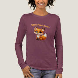 Cute Cartoon Fox – Adorable Kawaii Style T Shirt