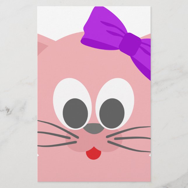 Cute Cat 3 Brevpapper (Framsida)