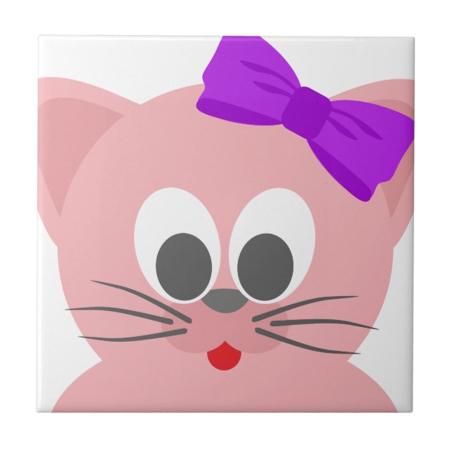 Cute Cat 3 Kakelplatta (Framsidan)