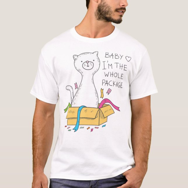 Cute cat 3 t shirt (Framsida)