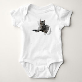 Cute Cat 3D Graphic-illusion populär T Shirt