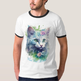 Cute cat-älskare t shirt