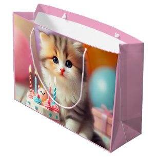 Cute Cat and Cake
