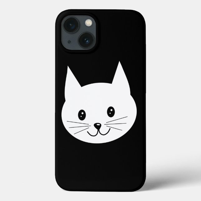 Cute Cat Ansikte. (Baksida)