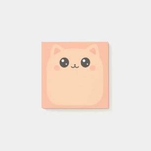 Cute Cat Ansikte Sticky Notes Post IT Notes Post-it Block