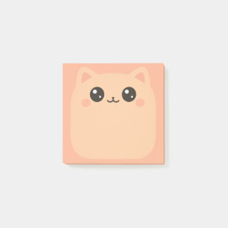 Cute Cat Ansikte Sticky Notes Post IT Notes Post-it Block