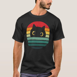 Cute Cat Ansikte T Shirt