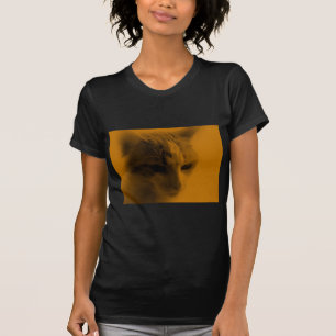 Cute Cat Ansikte T Shirt