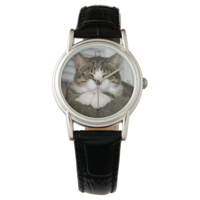 Cute Cat Armbandsur (Framsida)