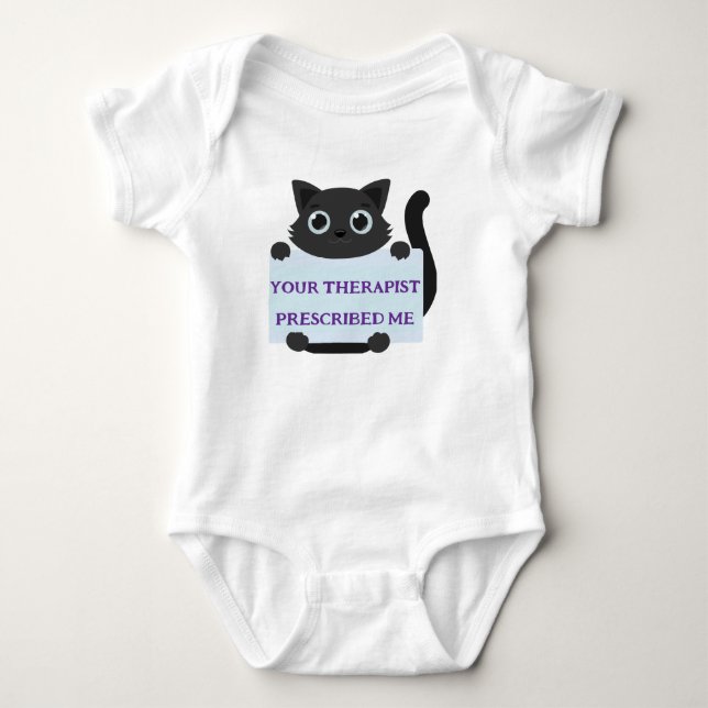 Cute Cat Baby Outfit   T Shirt (Framsida)
