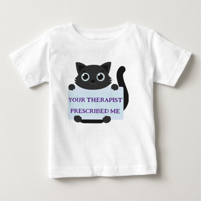 Cute Cat Baby Outfit   T Shirt (Framsida)