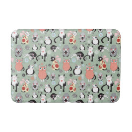 Cute Cat Bath Mat Badrumsmatta