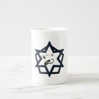 Cute cat benporslin mugg