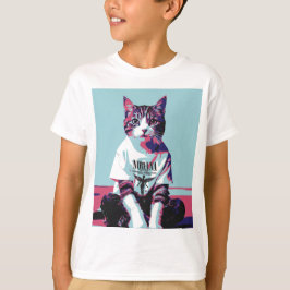 Cute Cat Chillin' T Shirt