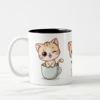 Cute Cat Coffee Mugg - Funny Cat Lovers Gift