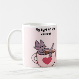 Cute Cat Coffee Mugg - Lovers - Lustigt gåva till