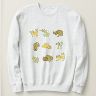 Cute Cat Collage, Cat Moods Cat Lovers T Shirt