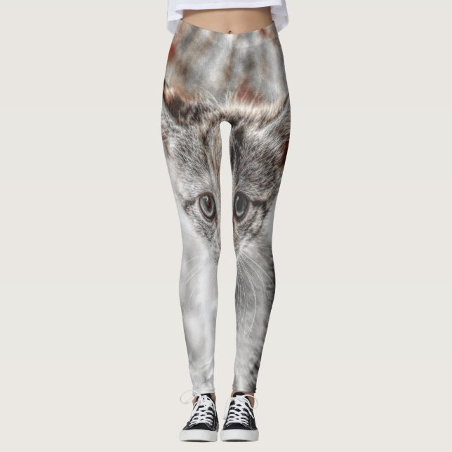 Cute Cat Collection 11 Leggings (Framsida)
