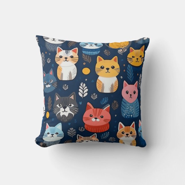 Cute cat cushie kudde (Framsida)
